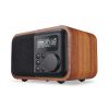 Wireless Wooden Portable Bluetooth Speaker Subwoofer with FM Radio Alarm Clock Caixa De Som Remote Control Altavoces Speaker