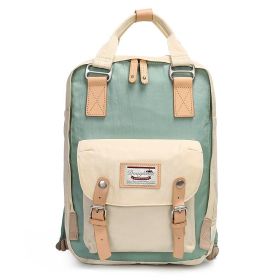 Doughnut Backpack Female College Style (Option: Creamy Green-Bare Bag)