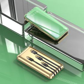 Large-capacity   power bank (Color: Green)