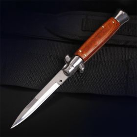 Outdoor Anti Height Hardness Folding Knife (Option: Orange Red)