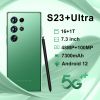 Hot Sale Brand New Smart Cell Phone S23+ Ultra Dual Nano SIM Android Version Ready In Stock