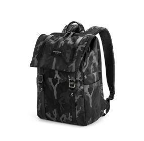 Men's Business Backpack Large Capacity (Option: Camouflage)